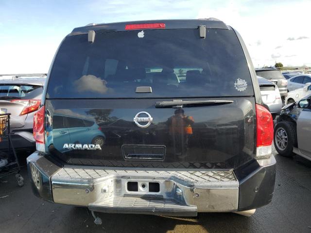 5N1AA08A05N707197 - 2005 NISSAN ARMADA SE BLACK photo 6