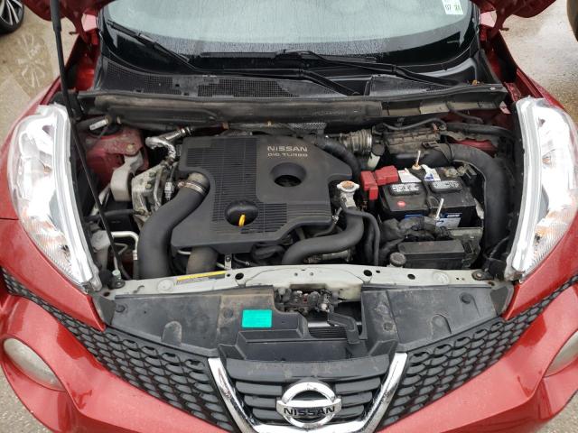 JN8AF5MV5DT230826 - 2013 NISSAN JUKE S RED photo 11