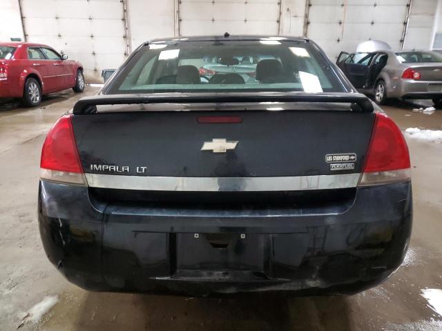 2G1WT58K189182273 - 2008 CHEVROLET IMPALA LT BLACK photo 6