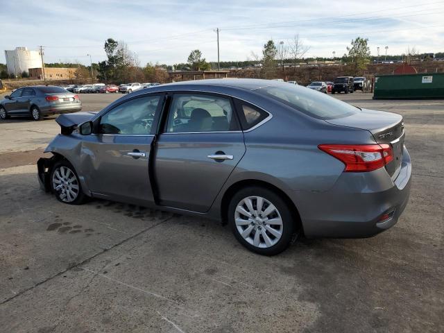 3N1AB7AP5JY280690 - 2018 NISSAN SENTRA S GRAY photo 2