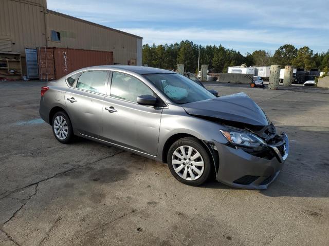 3N1AB7AP5JY280690 - 2018 NISSAN SENTRA S GRAY photo 4