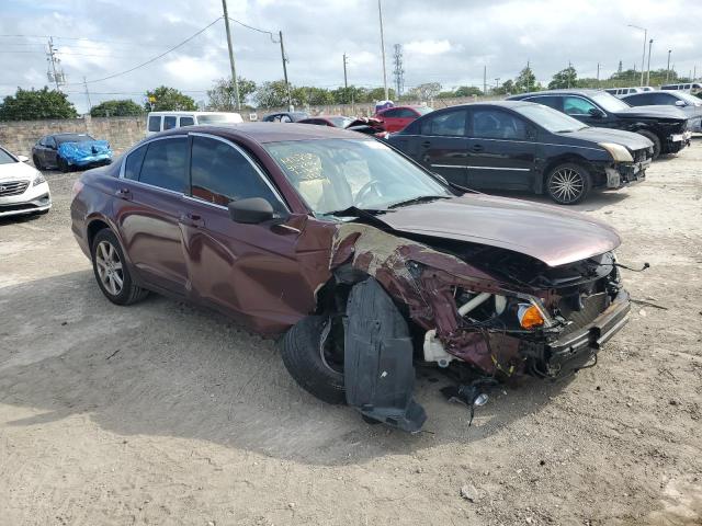 1HGCP263X9A119852 - 2009 HONDA ACCORD LX BURGUNDY photo 4