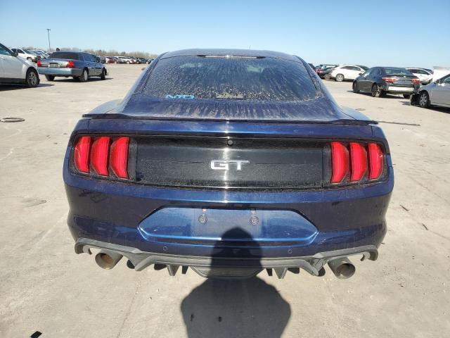 1FA6P8CF0J5137809 - 2018 FORD MUSTANG GT BLUE photo 6