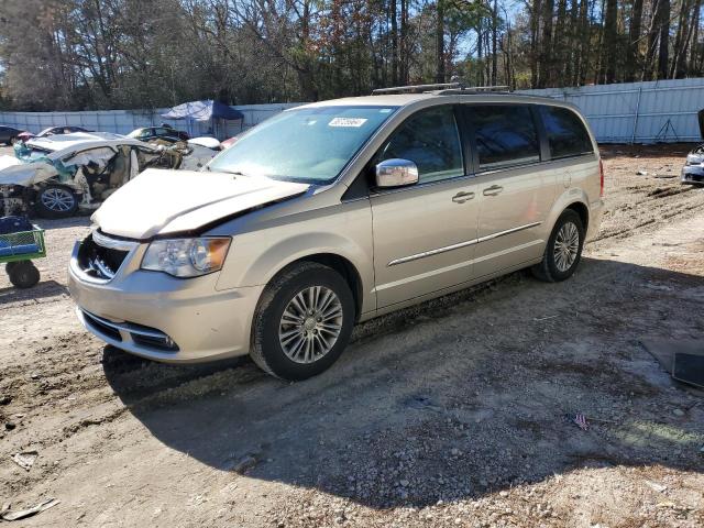 2C4RC1CG3ER461297 - 2014 CHRYSLER TOWN & COU TOURING L GOLD photo 1
