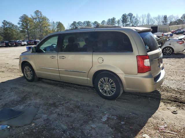 2C4RC1CG3ER461297 - 2014 CHRYSLER TOWN & COU TOURING L GOLD photo 2