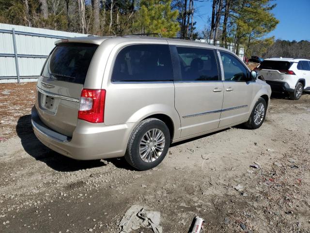 2C4RC1CG3ER461297 - 2014 CHRYSLER TOWN & COU TOURING L GOLD photo 3