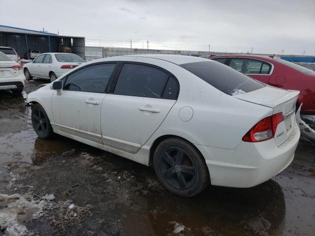 19XFA1F66AE073942 - 2010 HONDA CIVIC LX-S WHITE photo 2