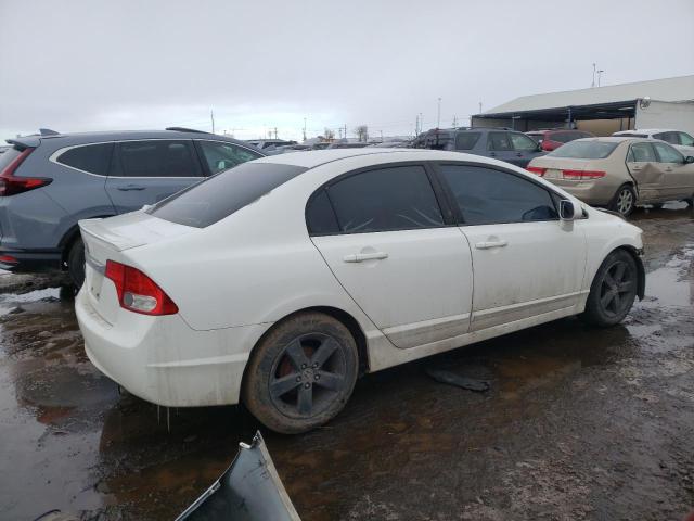 19XFA1F66AE073942 - 2010 HONDA CIVIC LX-S WHITE photo 3