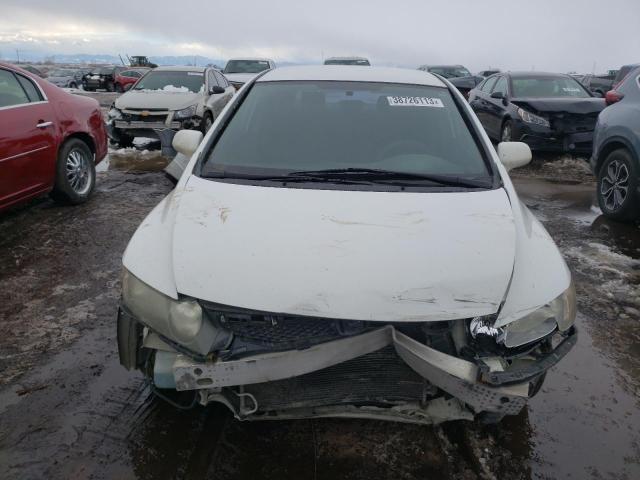 19XFA1F66AE073942 - 2010 HONDA CIVIC LX-S WHITE photo 5