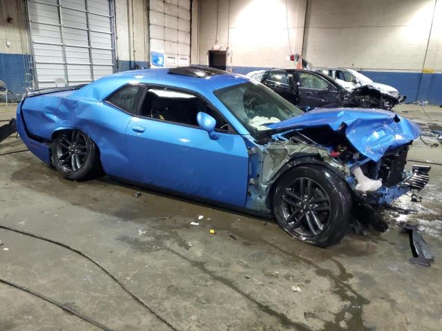 2C3CDZKG8KH666770 - 2019 DODGE CHALLENGER GT BLUE photo 4