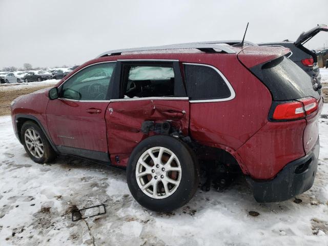 1C4PJMCB5HW556894 - 2017 JEEP CHEROKEE LATITUDE RED photo 2