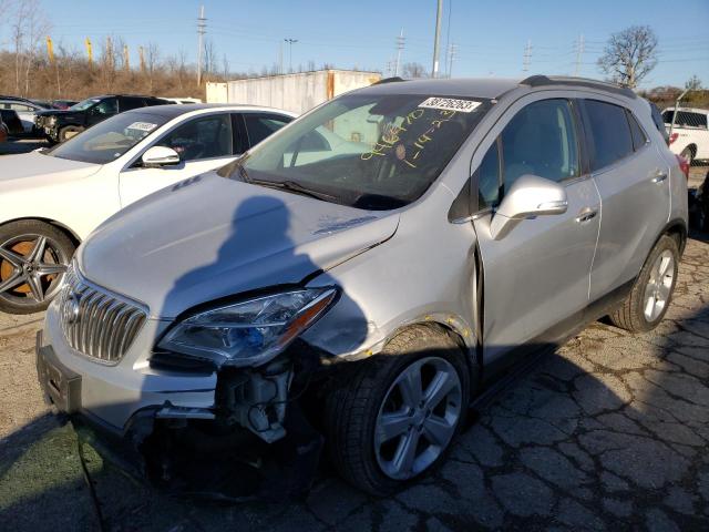 KL4CJASB5FB034697 - 2015 BUICK ENCORE SILVER photo 1