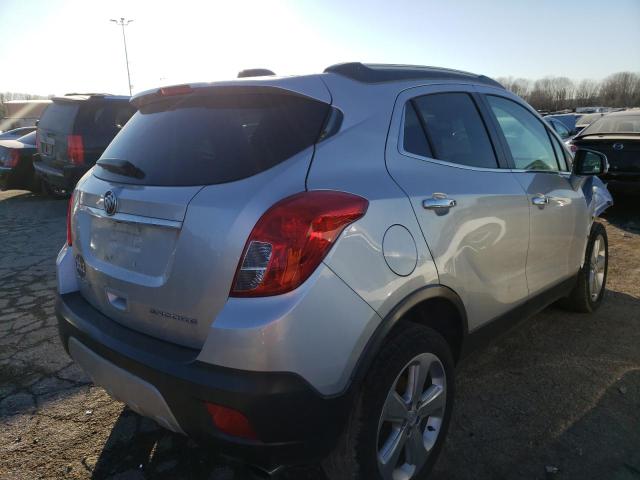 KL4CJASB5FB034697 - 2015 BUICK ENCORE SILVER photo 3