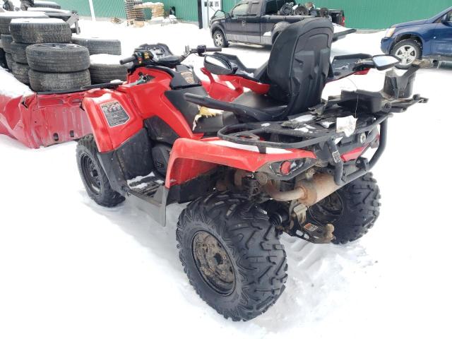 3JBLMAT46JJ000500 - 2018 CAN-AM OUTLANDER 570 RED photo 3