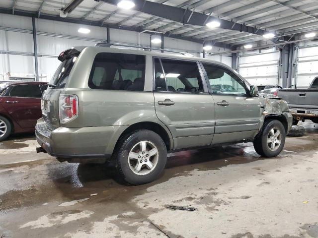 5FNYF18548B029893 - 2008 HONDA PILOT EXL GREEN photo 3