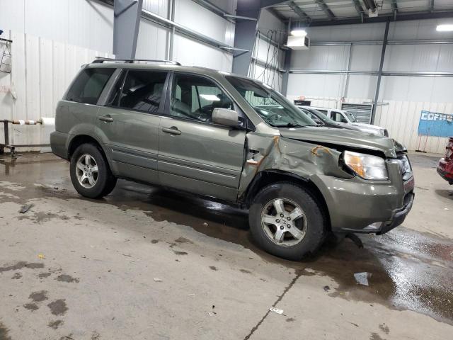 5FNYF18548B029893 - 2008 HONDA PILOT EXL GREEN photo 4