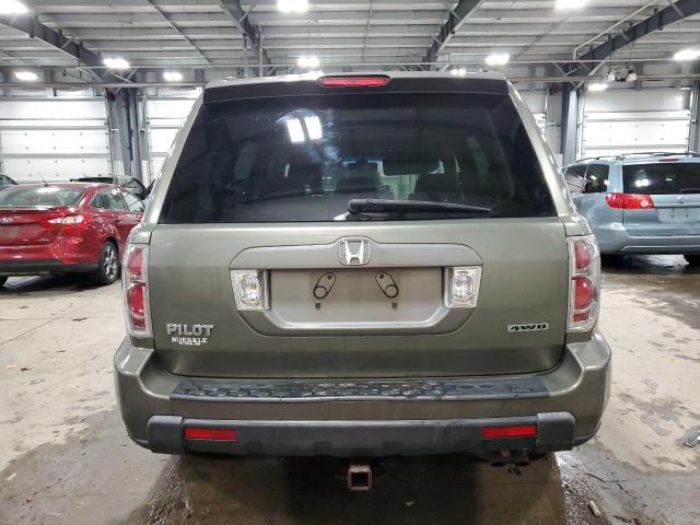 5FNYF18548B029893 - 2008 HONDA PILOT EXL GREEN photo 6