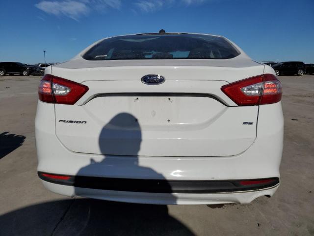 3FA6P0H78ER143959 - 2014 FORD FUSION SE WHITE photo 6