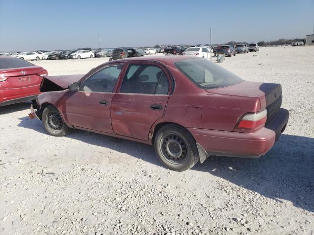 1NXBA02E6VZ529074 - 1997 TOYOTA COROLLA BASE BURGUNDY photo 2