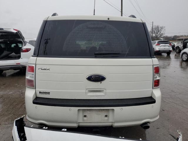 2FMGK5B85EBD08193 - 2014 FORD FLEX SE WHITE photo 6