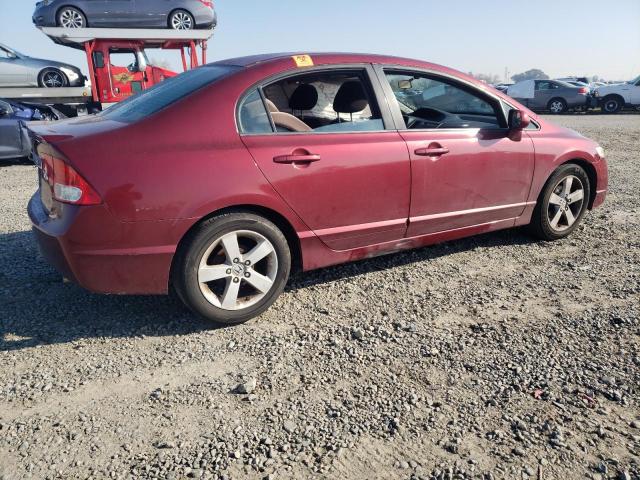 19XFA1F66AE037278 - 2010 HONDA CIVIC LX-S ბურგუნდია ფოტო 3
