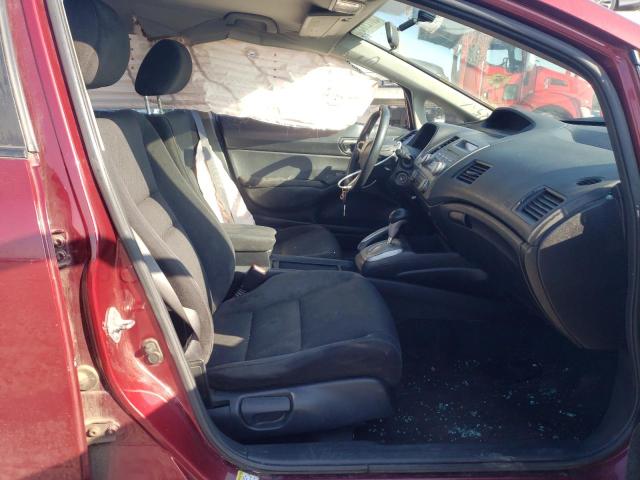 19XFA1F66AE037278 - 2010 HONDA CIVIC LX-S ბურგუნდია ფოტო 7