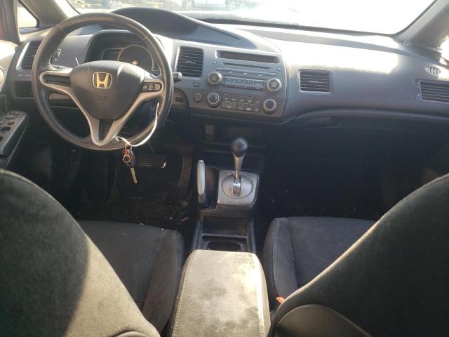 19XFA1F66AE037278 - 2010 HONDA CIVIC LX-S ბურგუნდია ფოტო 8