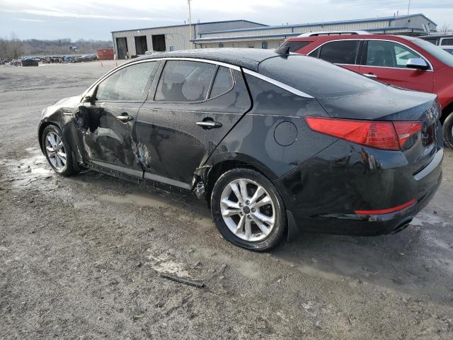 KNAGN4A78B5083764 - 2011 KIA OPTIMA EX BLACK photo 2