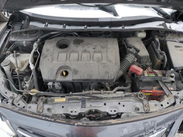 5YFBU4EE4DP078723 - 2013 TOYOTA COROLLA BASE GRAY photo 11