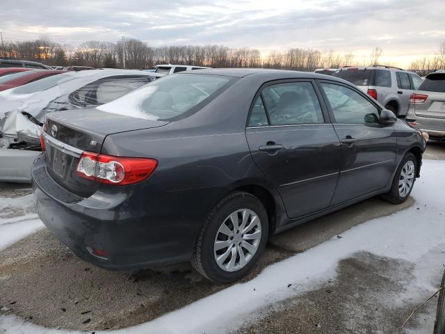 5YFBU4EE4DP078723 - 2013 TOYOTA COROLLA BASE GRAY photo 3