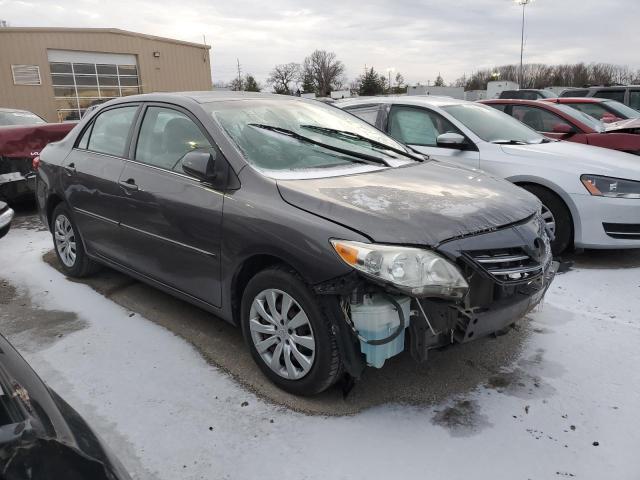 5YFBU4EE4DP078723 - 2013 TOYOTA COROLLA BASE GRAY photo 4