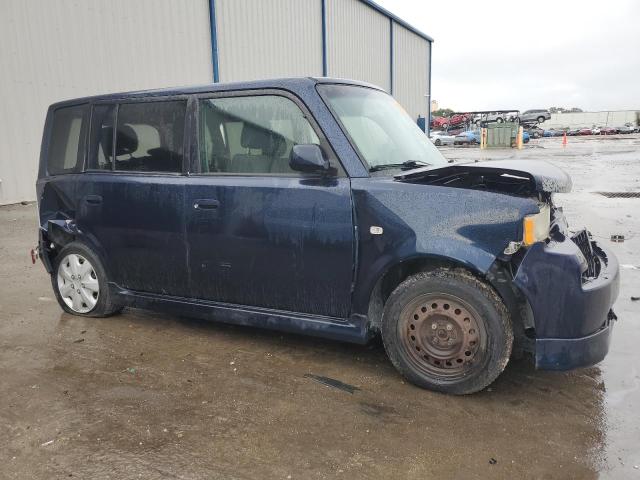 JTLKT324764072143 - 2006 TOYOTA SCION XB BLUE photo 4