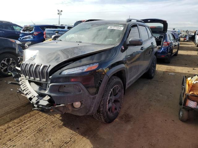 1C4PJMBX2JD558407 - 2018 JEEP CHEROKEE TRAILHAWK BLACK photo 1