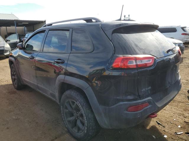 1C4PJMBX2JD558407 - 2018 JEEP CHEROKEE TRAILHAWK BLACK photo 2