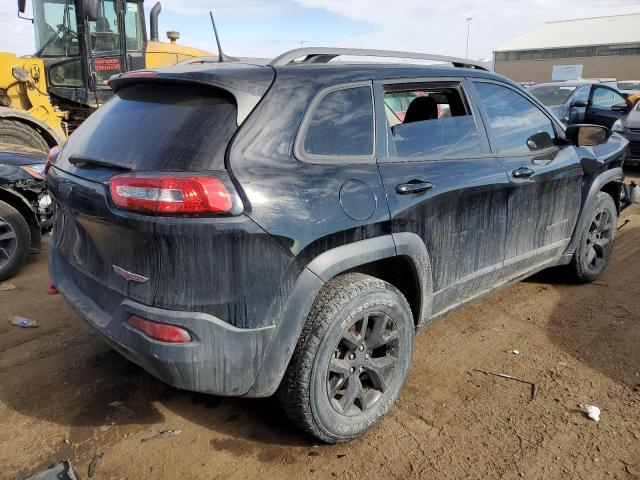 1C4PJMBX2JD558407 - 2018 JEEP CHEROKEE TRAILHAWK BLACK photo 3