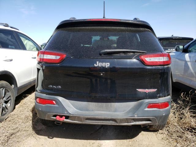 1C4PJMBX2JD558407 - 2018 JEEP CHEROKEE TRAILHAWK BLACK photo 6