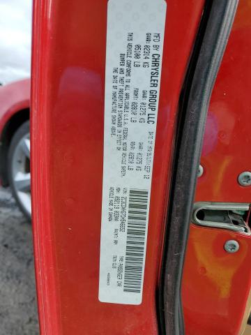 2C3CDXHG7DH546652 - 2013 DODGE CHARGER SXT RED photo 12
