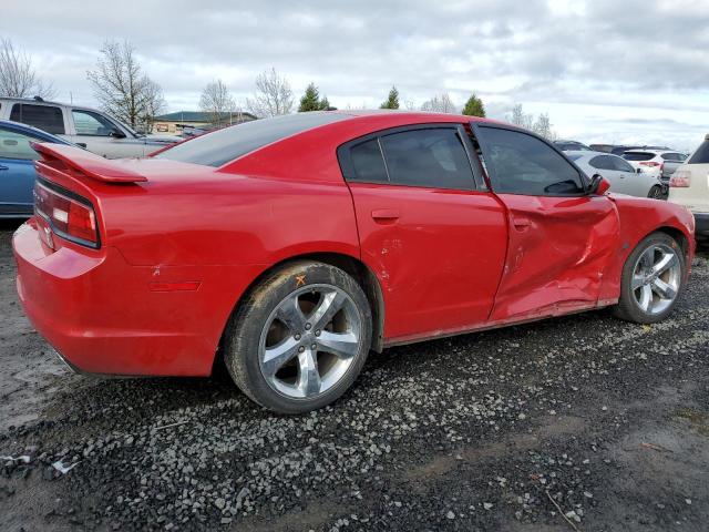 2C3CDXHG7DH546652 - 2013 DODGE CHARGER SXT RED photo 3