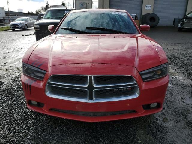 2C3CDXHG7DH546652 - 2013 DODGE CHARGER SXT RED photo 5