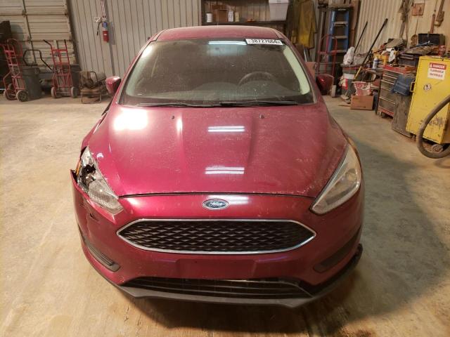 1FADP3F26FL379722 - 2015 FORD FOCUS SE RED photo 5