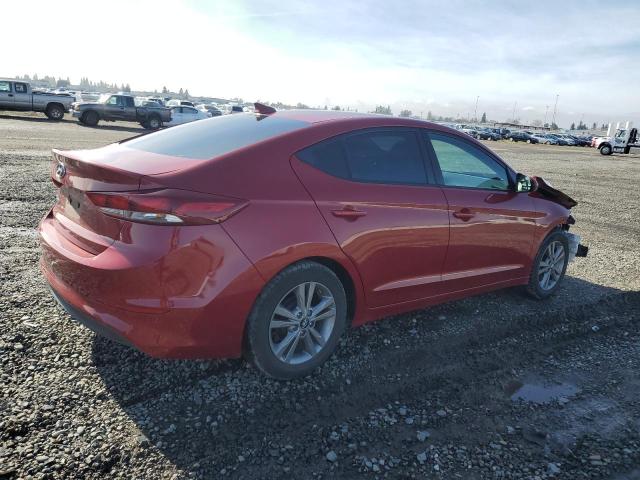 KMHD84LF6HU225072 - 2017 HYUNDAI ELANTRA SE RED photo 3