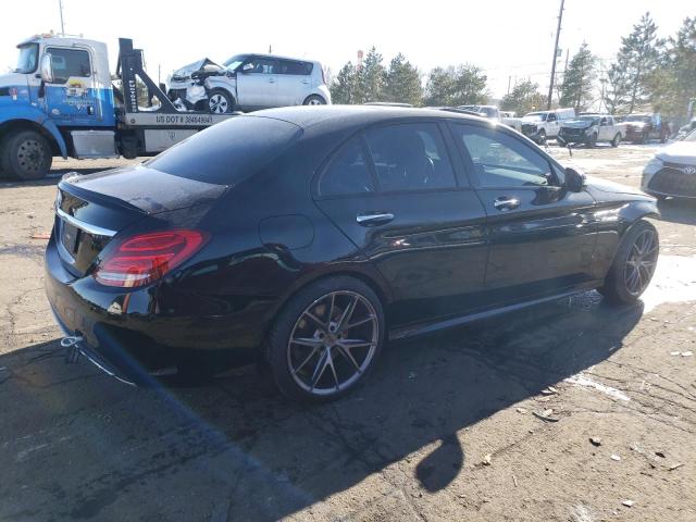 55SWF6EB9GU126390 - 2016 MERCEDES-BENZ C 450 4MATIC AMG BLACK photo 3