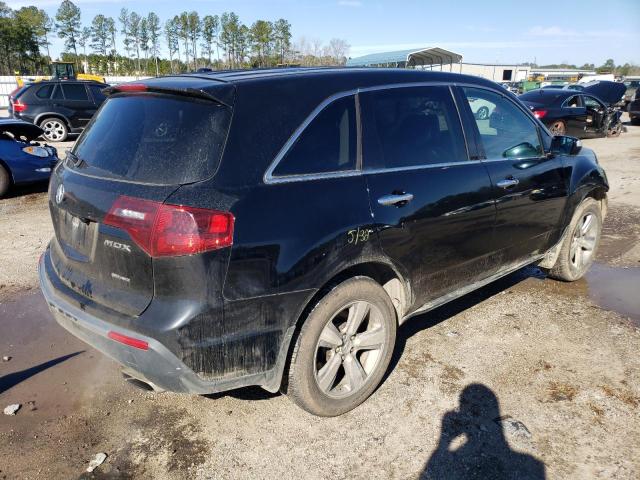 2HNYD2H47DH500131 - 2013 ACURA MDX TECHNOLOGY 黑色 照片 3