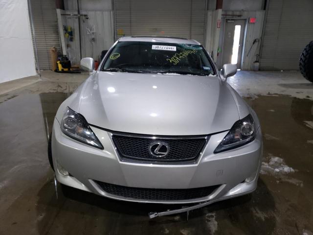 JTHBE262785019186 - 2008 LEXUS IS 350 TAN photo 5