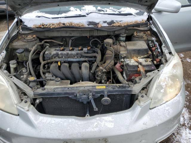2T1KR32E93C016667 - 2003 TOYOTA COROLLA MA XR SILVER photo 11