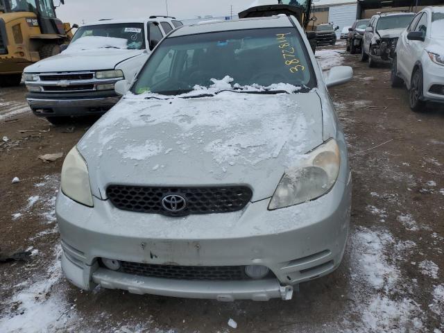 2T1KR32E93C016667 - 2003 TOYOTA COROLLA MA XR SILVER photo 5