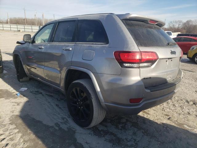 1C4RJFAG2MC654490 - 2021 JEEP GRAND CHER LAREDO 银色 照片 2