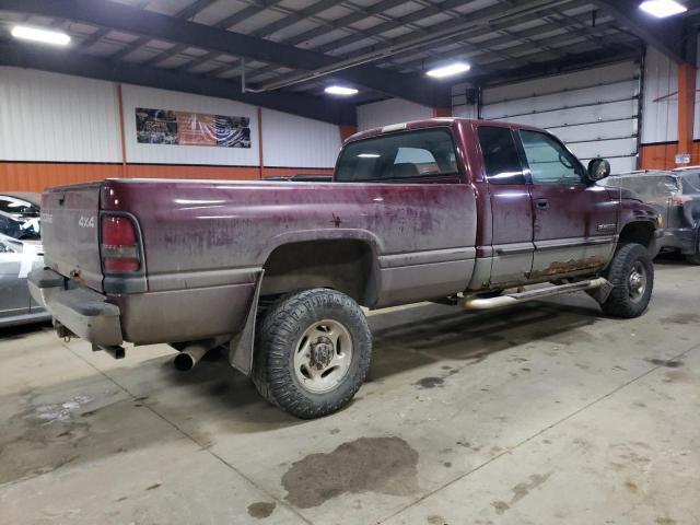 1B7KF23621J611548 - 2001 DODGE RAM 2500 BURGUNDY photo 3