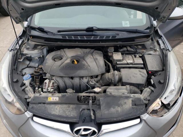 5NPDH4AE1FH613929 - 2015 HYUNDAI ELANTRA SE GRAY photo 11