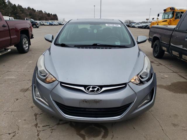 5NPDH4AE1FH613929 - 2015 HYUNDAI ELANTRA SE GRAY photo 5